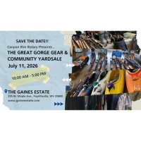 The Great Gorge Gear & Community Yard Sale