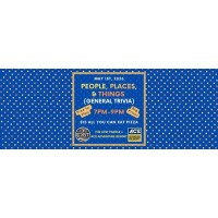 Friday Night Trivia-People, Places, and Things (General Trivia)