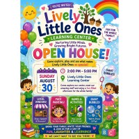 Lively Little Ones Back to School Bash/Open House