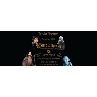 Monday Night Trivia-The Lord of the Rings @ The Lost Paddle