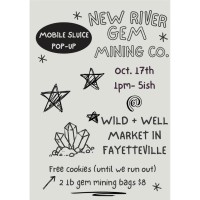 New River Gem Mining @ Wild and Well Market