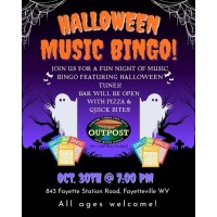 Halloween Music Bingo @ The Outpost