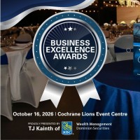 2026 Business Excellence Awards Gala presented by TJ Kainth of RBC Dominion Securities