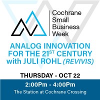 SMALL BUSINESS WEEK 2026 Analog Innovation for the 21st Century - Speaker: Juli Rohl (Revivis)