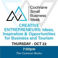 SMALL BUSINESS WEEK 2026 Creative Entrepreneurs: Ideas, Inspiration & Opportunities for Business and Tourism