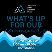 What's up Cochrane? Cochrane's Economic Development Strategic Plan