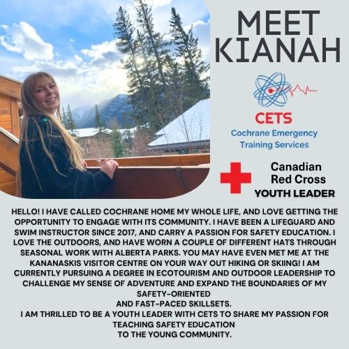 Kianah - CETS Youth Instructor 
