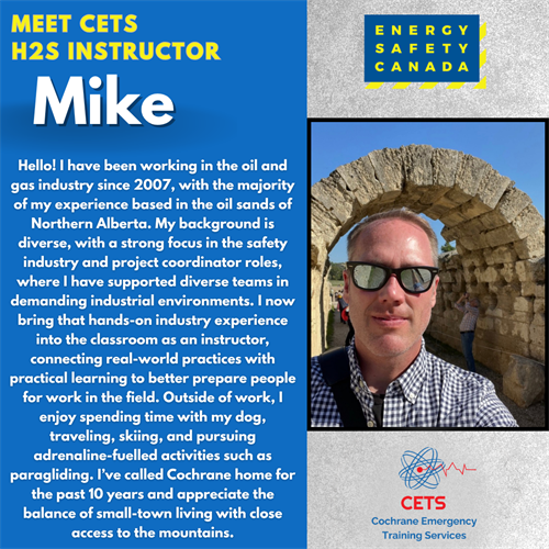 Mike - CETS H2S Instructor 