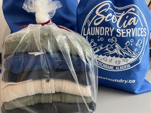 Your laundry is carefully packaged to protect it so that it is drawer ready! Your laundry is carefully packaged to protect it so that it is drawer ready!