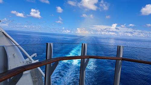 Or Wake Views From A Floating Resort