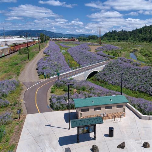 Mill Race Path is a popular destination for Springfield bikers, hikers, and more.