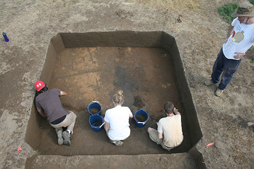 Archaeology at the Berry site