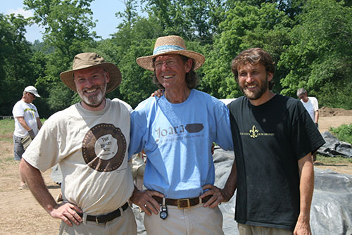 Rob, Chris, and Dave; the archaeologists