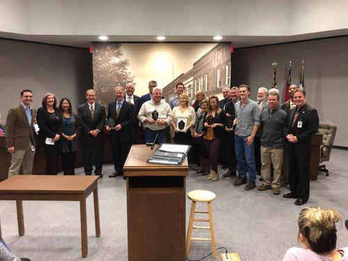 Business Well Crafted Award from City of Hickory