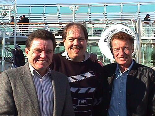 Here's an Oldie: L-R; The Beaver (Jerry Mathers), Pat Appleson, Eddie Haskell (Ken Osmond) Fort Lauderdale, 1996