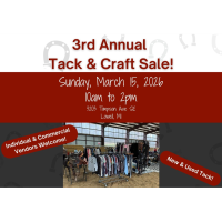 The Barn for Equine Learning's -Tack and Craft Sale