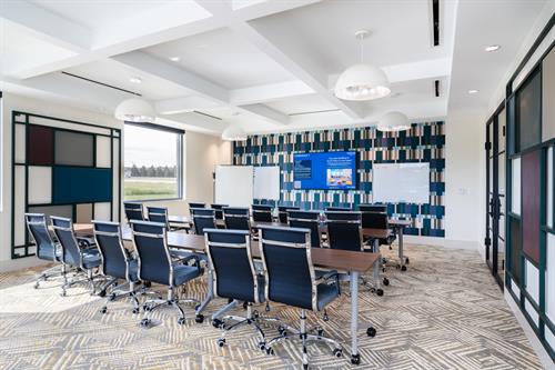 The largest of 4 "smart" conference rooms