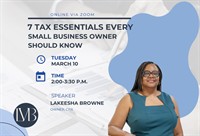 Community Event - 7 Tax Essentials Every Small Business Owner Should Know
