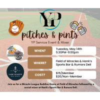 2024 Young Professionals: Pitches & Pints Service Event & Mixer