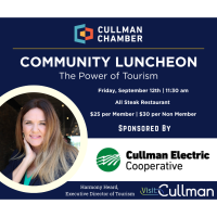 September Community Luncheon: Tourism