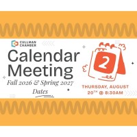 Community Wide Calendar Meeting for Fall 2026 & Spring 2027