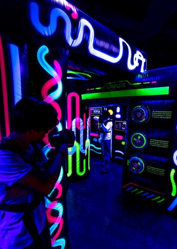 Laser Tag Party Room 
