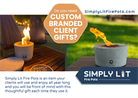 Simply Lit Fire Pots - Cullman