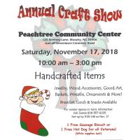 Annual Craft Show at Peachtree Community Center