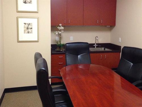 Large conference room is available
