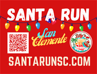 Santa Run San Clemente