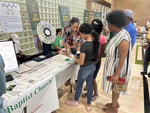 SLU STEM Cybersecurity Demonstration