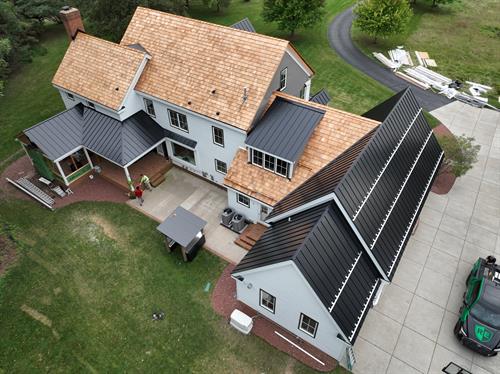 Cedar Shake & Metal Roofing