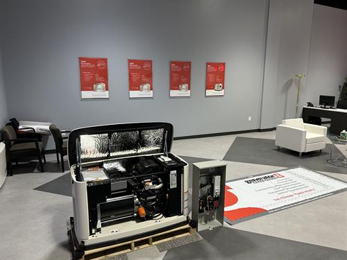 Generator only display in showroom