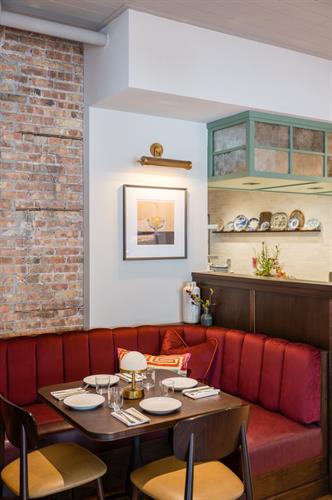 Cozy bar corner at The INN