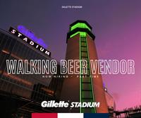 Walking Beer Vendor