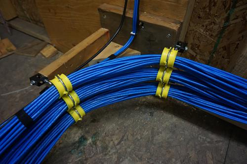 Full building/office network cable installation.