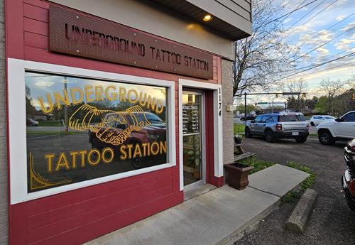 Underground Tattoo Station Storefront