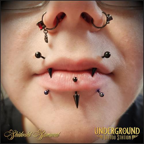 Piercings by Shidoshi Samurai