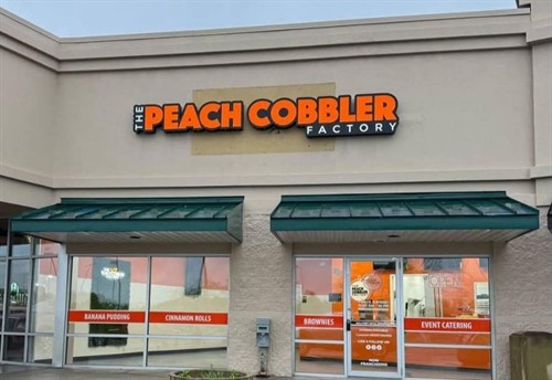 The sweetest spot in Newark! Welcome to The Peach Cobbler Factory on Log Pond Drive. Swing by today and let us satisfy your cravings with our signature treats and warm hospitality.