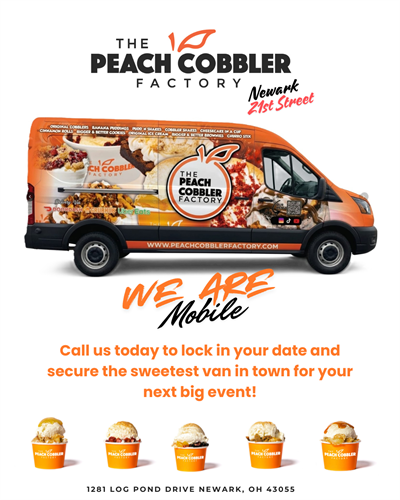 Whether we’re sweetening the block at a local festival or pulling up to a community gathering, we’re proud to serve Newark, Heath, and beyond with a smile.