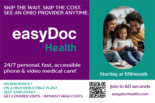 easyDoc Health information card page 1