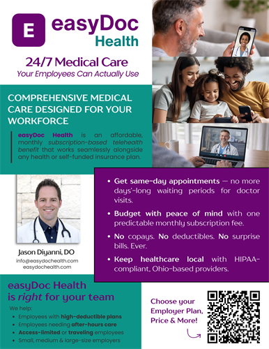 HR brochure page one