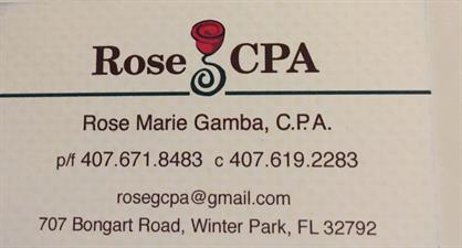 Rose Marie Gamba, CPA