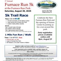 1st Annual Furnace Run at the Furnace Run Park