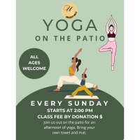 Yoga on the Patio - University Grille