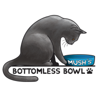 Mush's Bottomless Bowl Cat Food Drive Supporting Cozy Cat Cottage