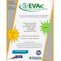Educational Voices Advisory Council (EVAC) Meeting 