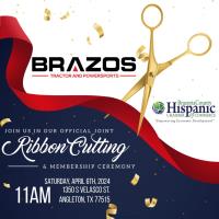 Ribbon Cutting for Brazos Tractor & Powersports & Open House!
