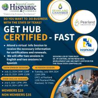 Get HUB Certified Fast - English Zoom Session