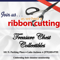 Ribbon Cutting Ceremony for Treasure Chest Collectibles 